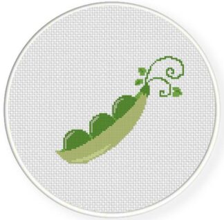 Three Peas Cross Stitch Pattern