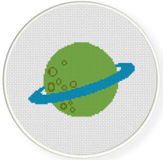 Planet Green Cross Stitch Pattern
