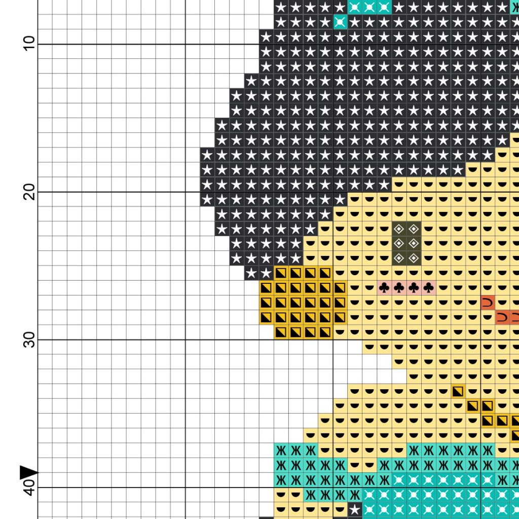 Princess Jasmine Cross Stitch Pattern – Daily Cross Stitch