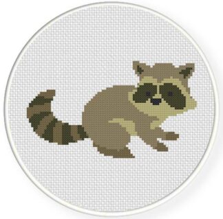 Charts Club Members Only: Raccoon Cross Stitch Pattern