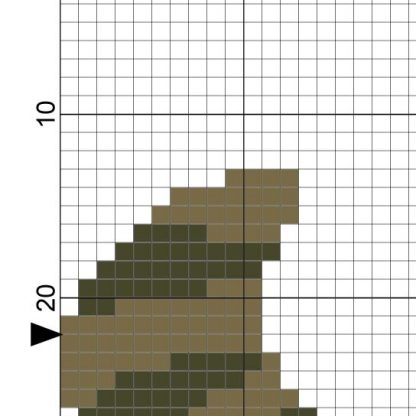 Charts Club Members Only: Raccoon Cross Stitch Pattern – Daily Cross Stitch