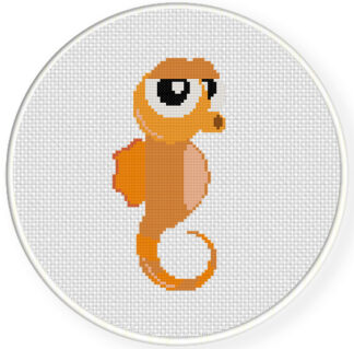 Seahorse Cross Stitch Pattern