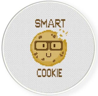 Charts Club Members Only: Smart Cookie Cross Stitch Pattern