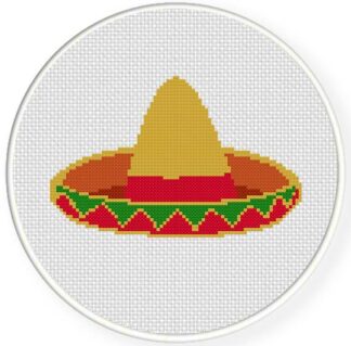 Charts Club Members Only: Sombrero Cross Stitch Pattern