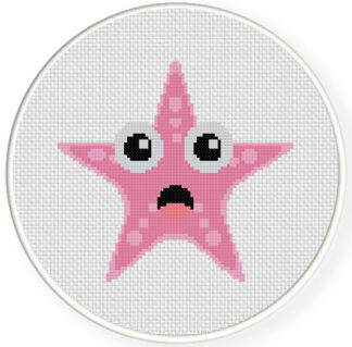 Charts Club Members Only: Starfish Cross Stitch Pattern