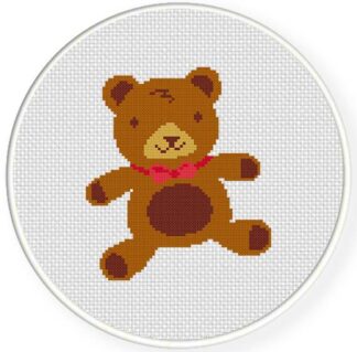 Teddy Bear Cross Stitch Pattern