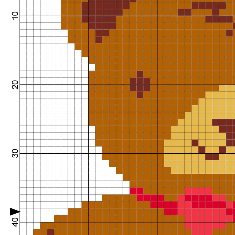 Teddy Bear Cross Stitch Pattern – Daily Cross Stitch