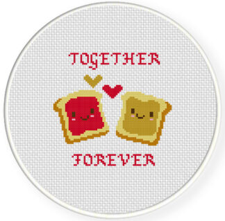 Together Forever Cross Stitch Pattern