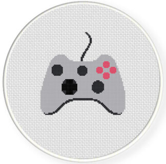 Charts Club Members Only: Xbox Controller Cross Stitch Pattern