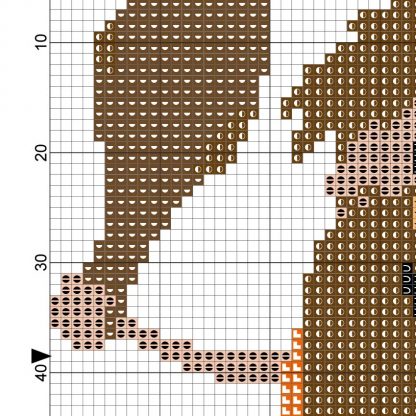 Cave Man Cross Stitch Pattern – Daily Cross Stitch