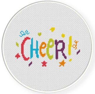 Charts Club Members Only: Cheer! Cross Stitch Pattern
