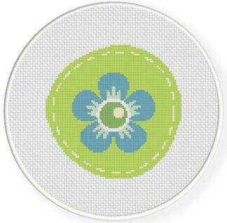 Charts Club Members Only: Decorative Flowers Cross Stitch Pattern