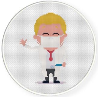 Charts Club Members Only: Dentist Cross Stitch Pattern