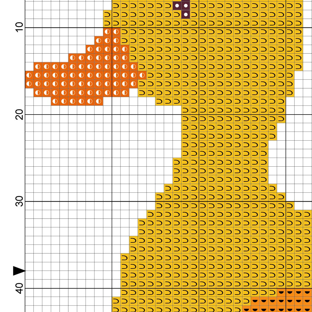 Duck Cross Stitch Pattern Daily Cross Stitch