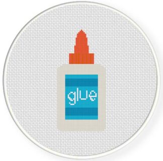 Glue Cross Stitch Pattern