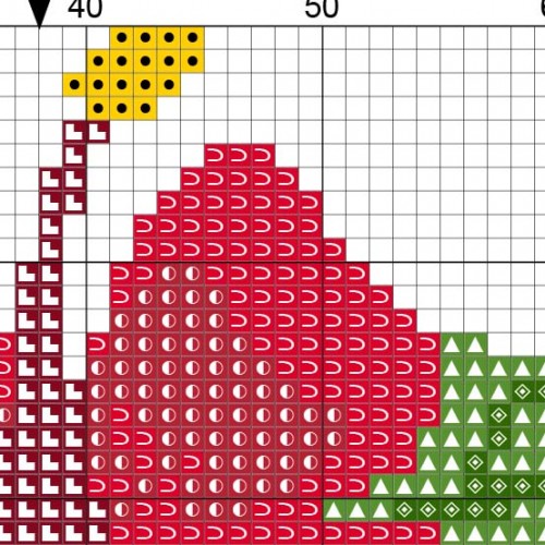 Hibiscus Cross Stitch Pattern – Daily Cross Stitch