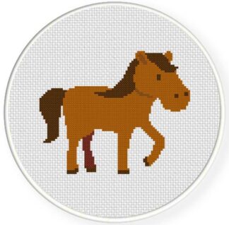 Horse Cross Stitch Pattern