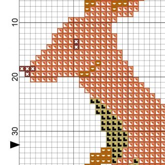 Kangaroo Cross Stitch Pattern – Daily Cross Stitch