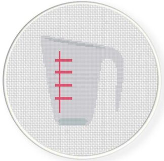 Measuring Cup Cross Stitch Pattern