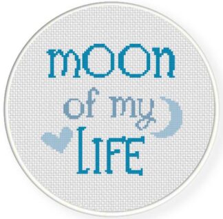 Moon of my Life Cross Stitch Pattern