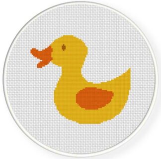Rubber Duckie Cross Stitch Pattern