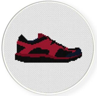 Running Shoes Cross Stitch Pattern