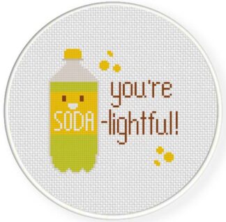 SODA-lightful Cross Stitch Pattern