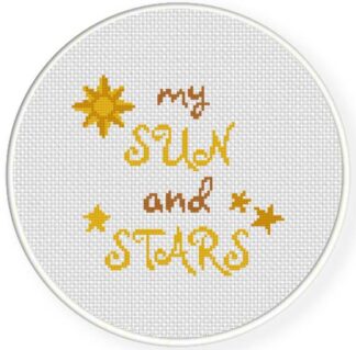 Charts Club Members Only: Sun and Stars Cross Stitch Pattern