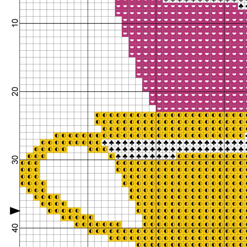 Teacup Stack Cross Stitch Pattern Daily Cross Stitch