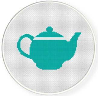Teapot Cross Stitch Pattern