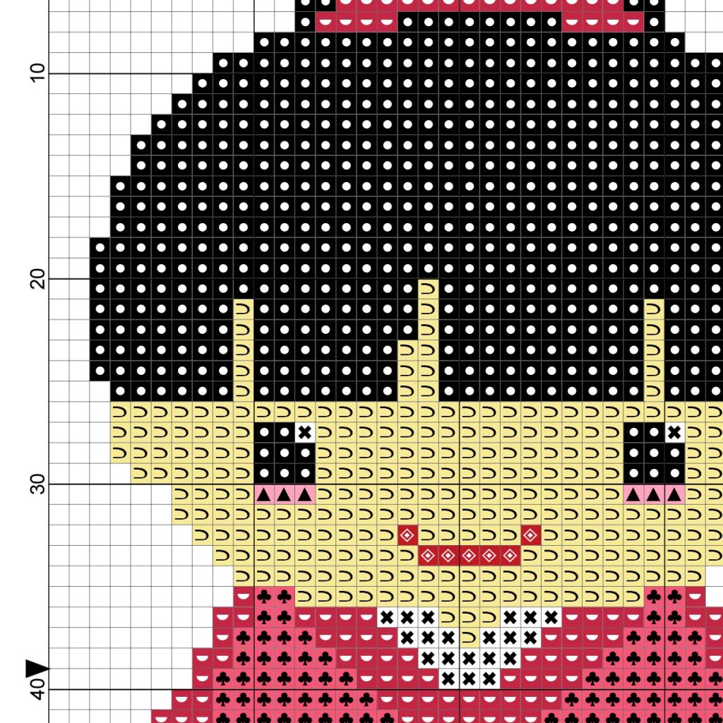 Charts Club Members Only: Little Geisha Cross Stitch Pattern – Daily ...