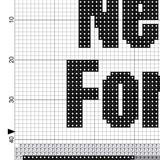 Never Forget Cross Stitch Pattern – Daily Cross Stitch