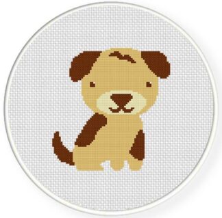 Charts Club Members Only: Puppy Dog Cross Stitch Pattern