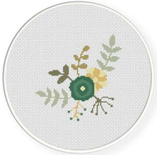 Spring Flower Cross Stitch Pattern