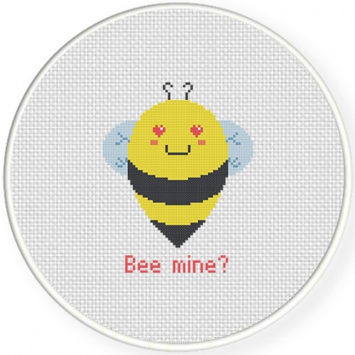 Bee Mine Cross Stitch Pattern – Daily Cross Stitch