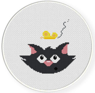 Charts Club Members Only: Cat And Butterfly Cross Stitch Pattern