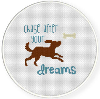 Chase After Your Dreams Cross Stitch Pattern