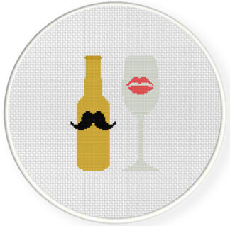 His And Hers Cross Stitch Pattern