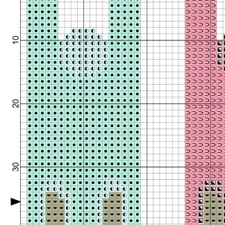 Long Bunnies Cross Stitch Pattern – Daily Cross Stitch