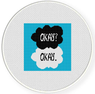 Charts Club Members Only: Okay Cross Stitch Pattern