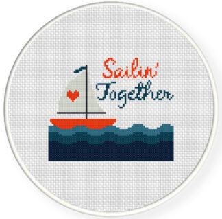 Sailing Together Cross Stitch Pattern