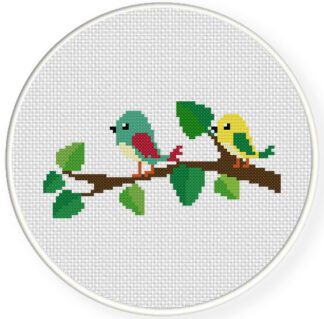 Charts Club Members Only: Birdon Tree Cross Stitch Pattern