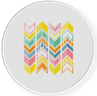 Chevron Cross Stitch Pattern