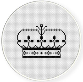 Crown Cross Stitch Pattern
