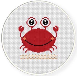 Cute Little Crabby Cross Stitch Pattern