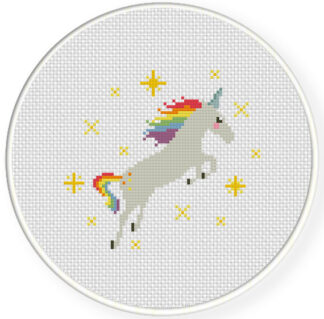 Lovely Unicorn Cross Stitch Pattern