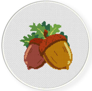 Charts Club Members Only: Nut Cross Stitch Pattern
