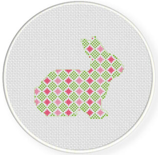 Charts Club Members Only: Pattern Bunny Cross Stitch Pattern