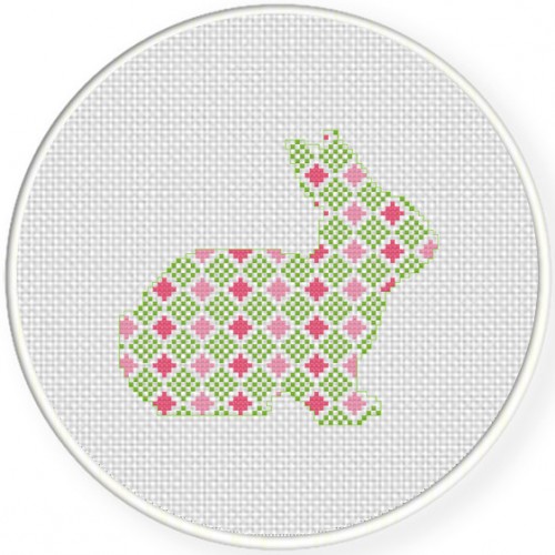 Charts Club Members Only: Pattern Bunny Cross Stitch Pattern – Daily ...