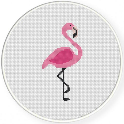 pink-flamingo-cross-stitch-pattern-daily-cross-stitch